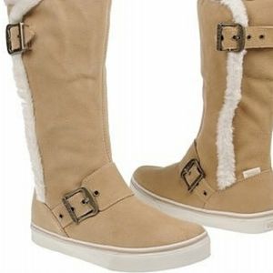 vans boots womens with fur